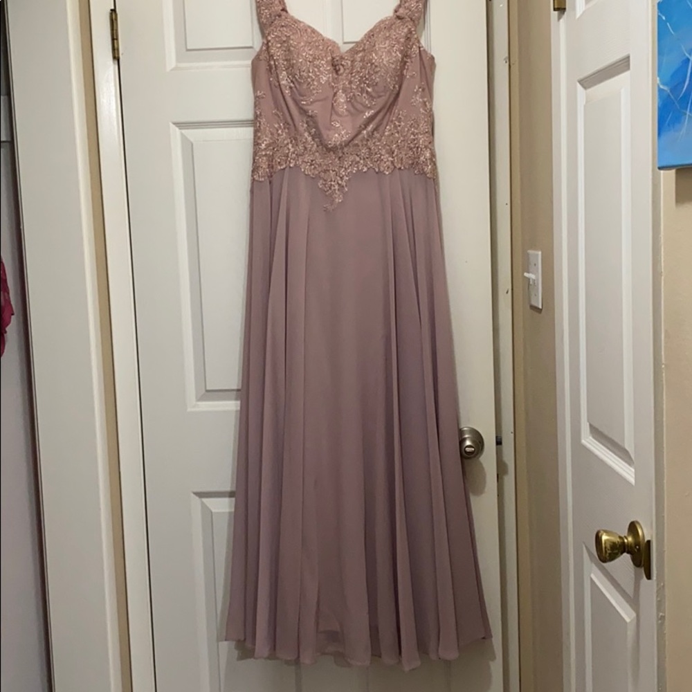 Mauve Bridesmaids Dress